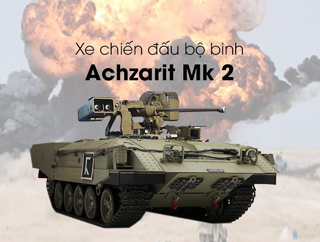 [ĐỒ HỌA] Quái thú Achzarit Mk-2 Israel mạnh ngang ngửa Kẻ hủy diệt BMPT của Nga